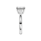 1.50ct Radiant Certified Solitaire Lab Diamond Ring