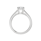 1.50ct Radiant Certified Solitaire Lab Diamond Ring