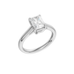 2.00ct Radiant Certified Solitaire Lab Diamond Ring