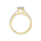 1.25ct Round Certified Solitaire Lab Diamond Ring