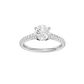 1.25ct Round Certified Solitaire Lab Diamond Ring