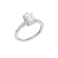 1.25ct Oval Certified Solitaire Lab Diamond Ring
