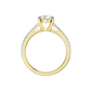 1.25ct Oval Certified Solitaire Lab Diamond Ring