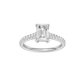 1.75ct Emerald Certified Lab Diamond Ring