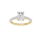 1.75ct Emerald Certified Lab Diamond Ring