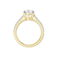 2.25ct Pear Certified Solitaire Lab Diamond Ring