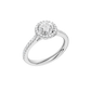 1.25ct Round Certified Lab Diamond Ring