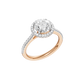 2.25ct Round Certified Lab Diamond Ring