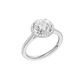2.25ct Round Certified Lab Diamond Ring