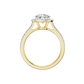 2.25ct Round Certified Lab Diamond Ring