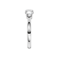 1.00ct Round Certified Three Stone Lab Diamond Ring