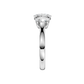 2.00ct Oval Certified Lab Diamond Ring