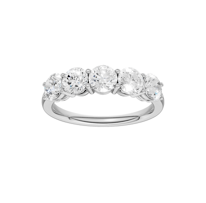1.50ct Round Certified Lab Diamond Ring