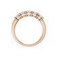 1.50ct Oval Certified Lab Diamond Band