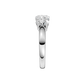 1.50ct Oval Certified Lab Diamond Band