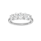 1.50ct Oval Certified Lab Diamond Band
