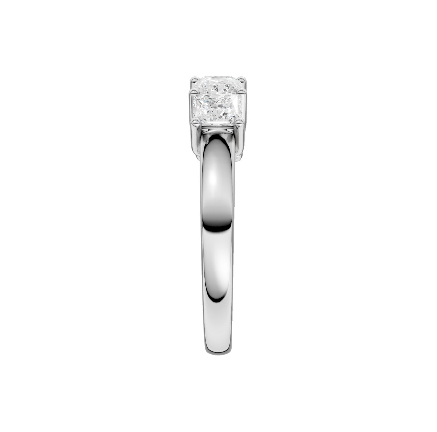 2.00ct Princess Certified Lab Diamond Ring
