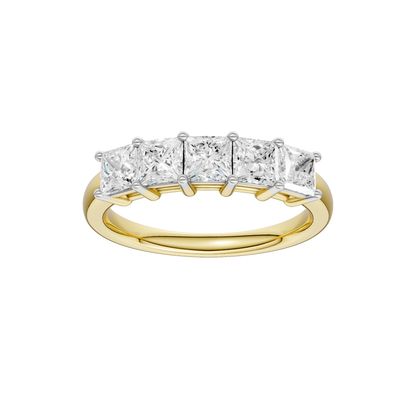 2.00ct Princess Certified Lab Diamond Ring