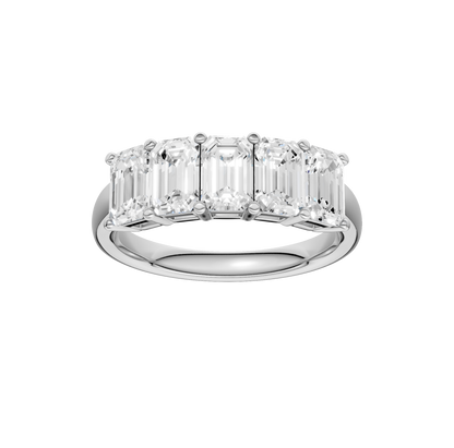 2.00ct Emerald Certified Lab Diamond Ring