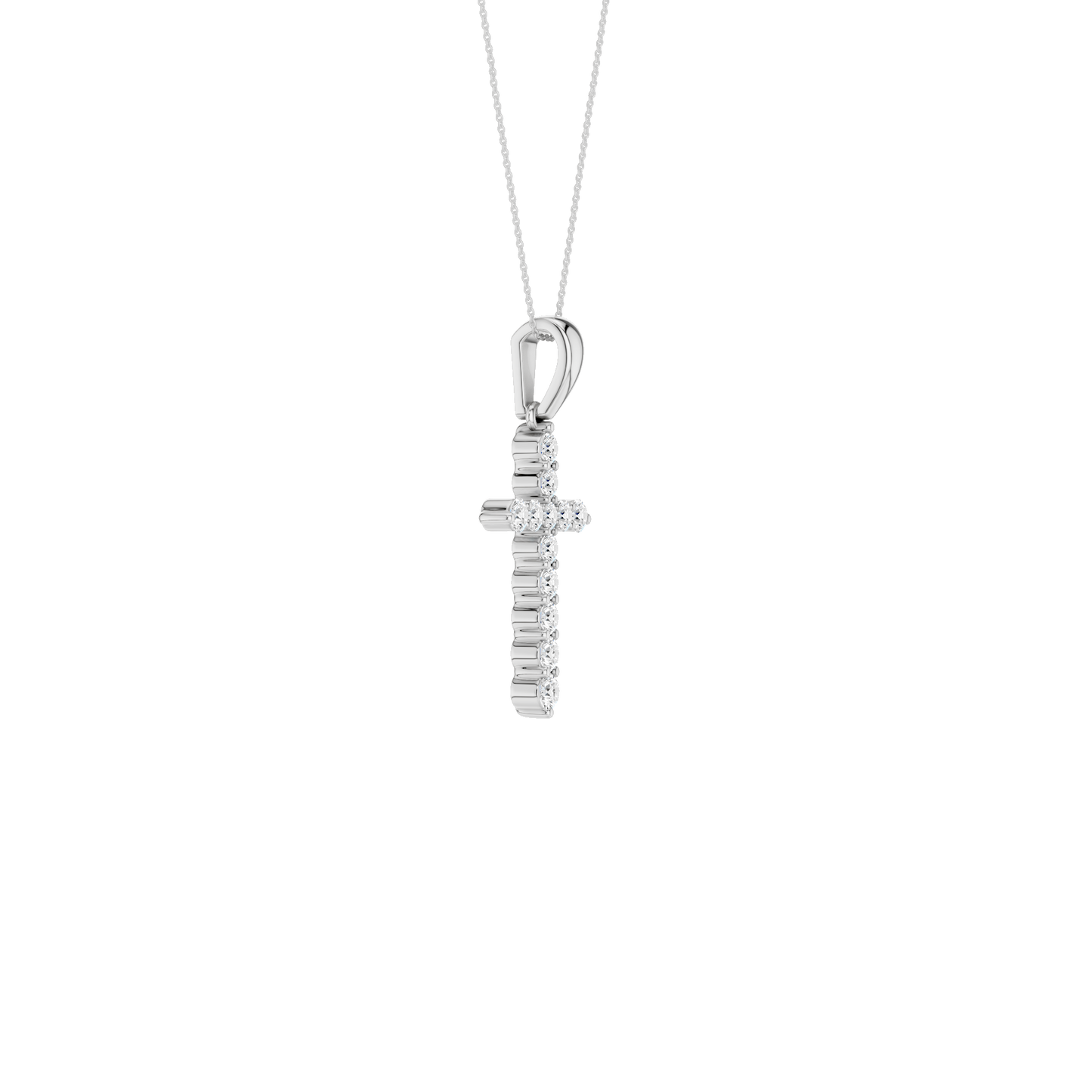 0.25ct Cross Certified Lab Diamond Pendant