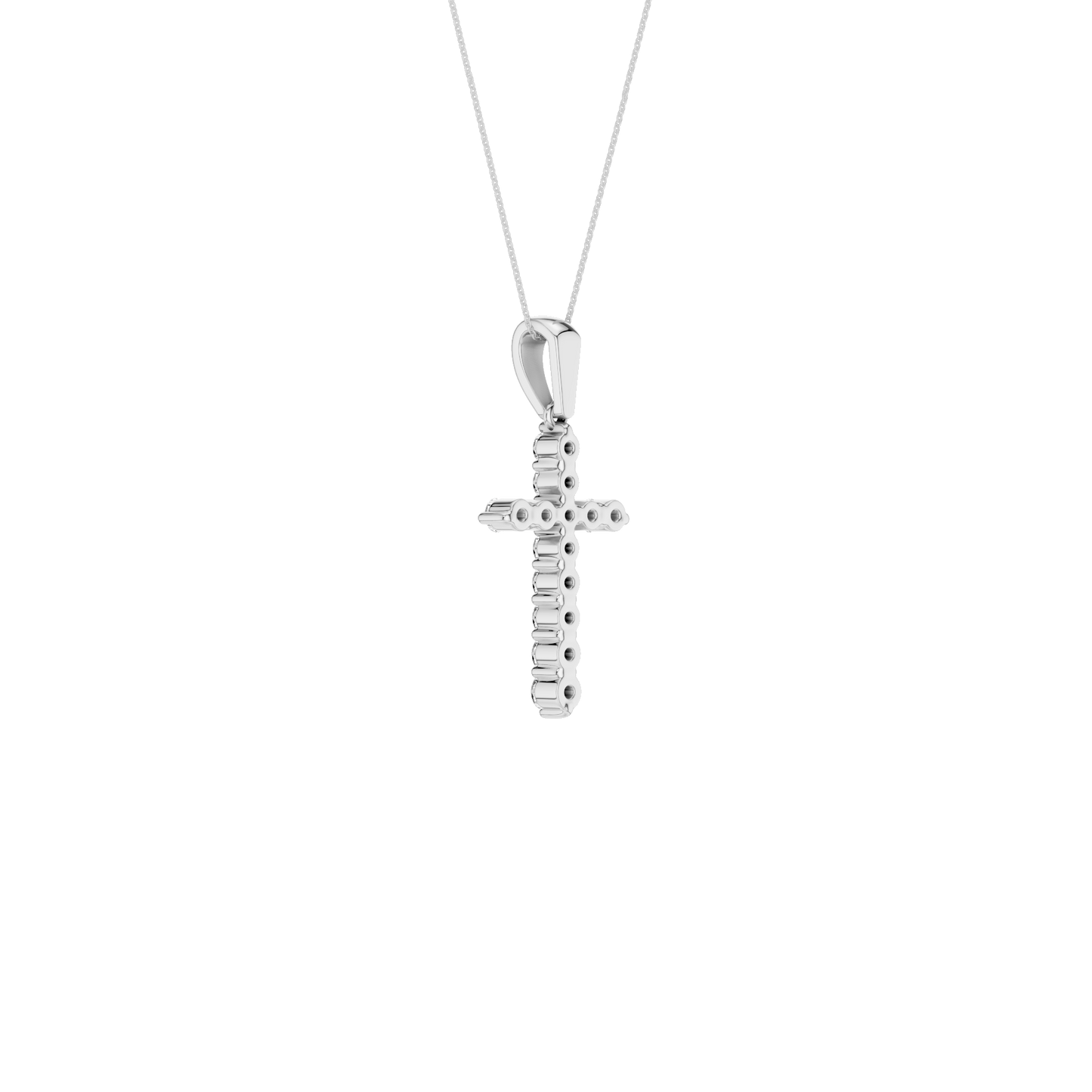 0.25ct Cross Certified Lab Diamond Pendant