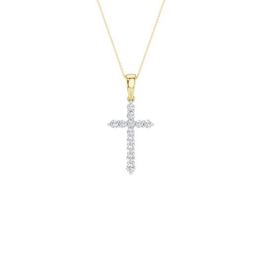 0.25ct Cross Certified Lab Diamond Pendant