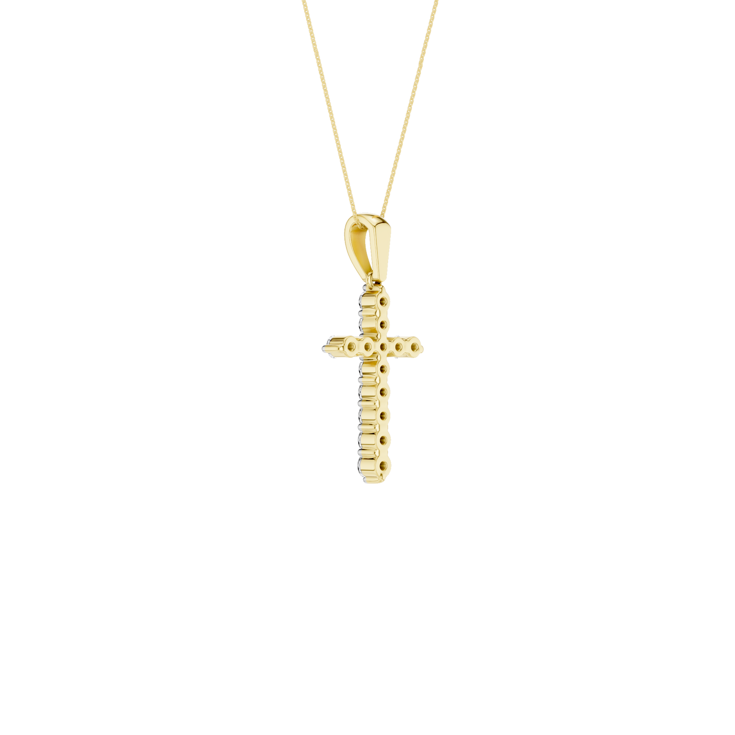 0.25ct Cross Certified Lab Diamond Pendant