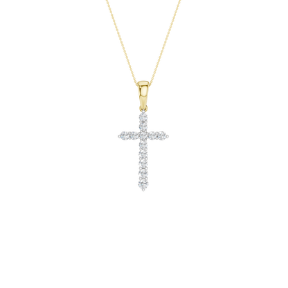 0.25ct Cross Certified Lab Diamond Pendant