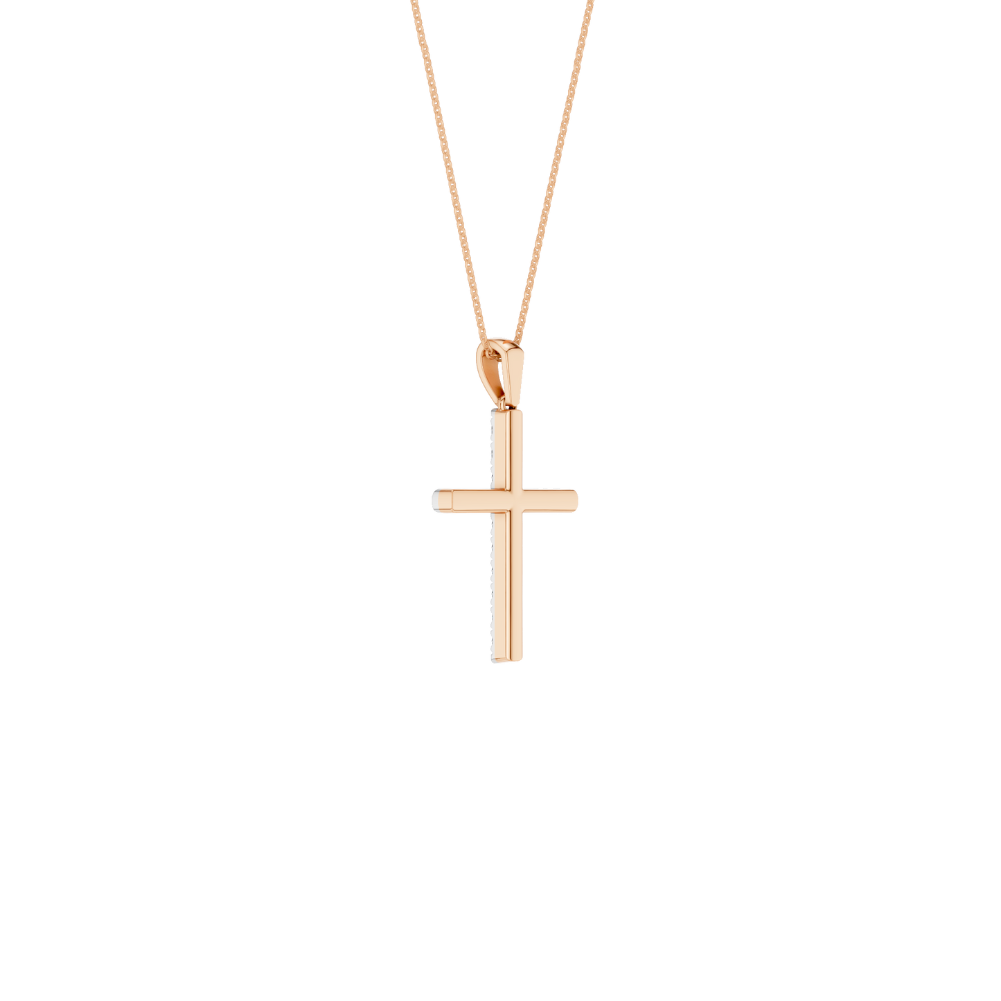0.25ct Cross Certified Lab Diamond Pendant