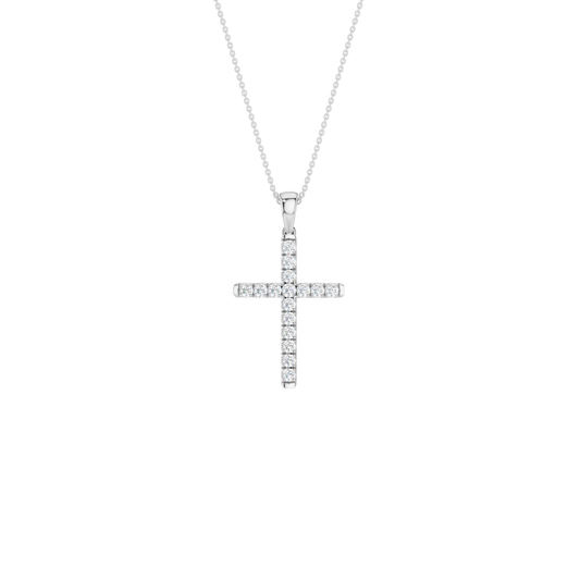 0.25ct Cross Certified Lab Diamond Pendant