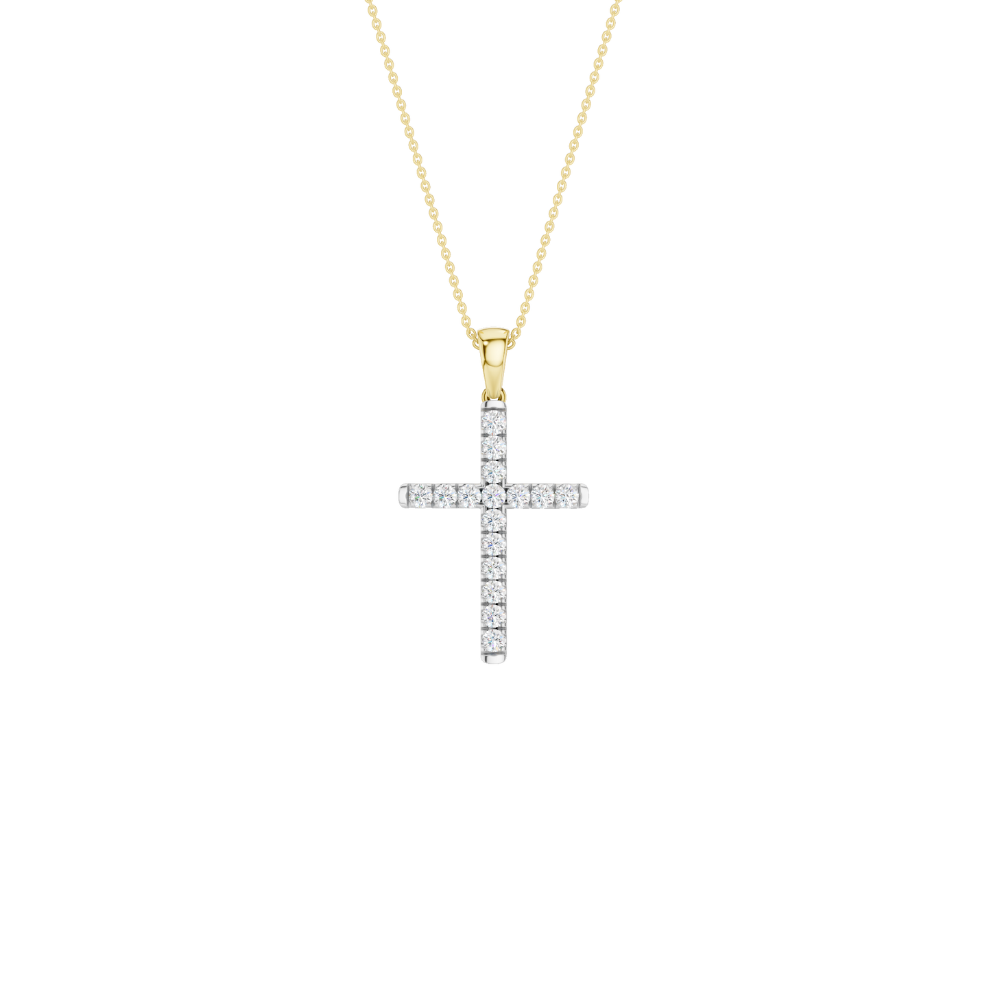 0.25ct Cross Certified Lab Diamond Pendant