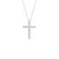 0.50ct Cross Certified Lab Diamond Pendant