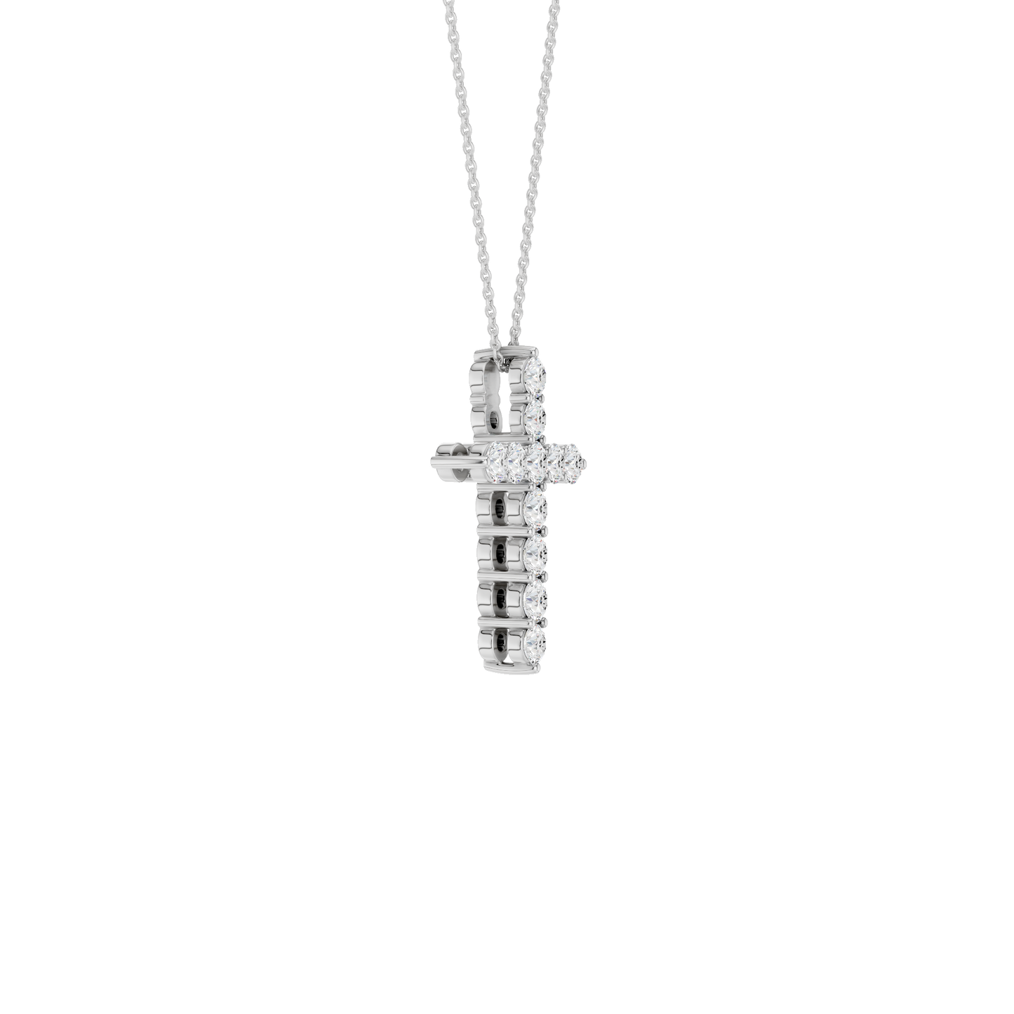 0.50ct Cross Certified Lab Diamond Pendant