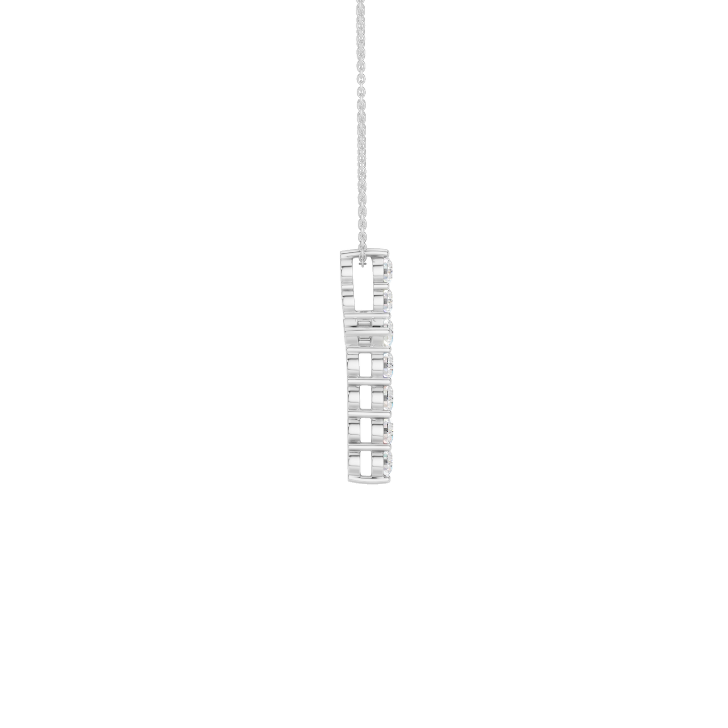0.50ct Cross Certified Lab Diamond Pendant