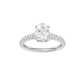 1.75ct Oval Certified Lab Diamond Ring