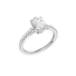 1.75ct Oval Certified Lab Diamond Ring