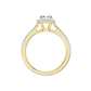 1.25ct Emerald Certified Lab Diamond Ring