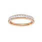 0.33ct Round Certified Lab Diamond Band