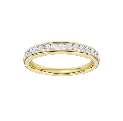 0.33ct Round Certified Lab Diamond Band