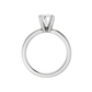 0.50ct Round Certified Solitaire Lab Diamond Ring