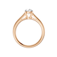 0.75ct Round Certified Solitaire Lab Diamond Ring