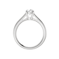 0.75ct Round Certified Solitaire Lab Diamond Ring