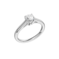 0.75ct Round Certified Solitaire Lab Diamond Ring
