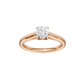 0.75ct Round Certified Solitaire Lab Diamond Ring
