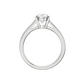 1.50ct Oval Certified Solitaire Lab Diamond Ring