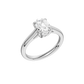 1.50ct Oval Certified Solitaire Lab Diamond Ring
