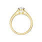 1.50ct Oval Certified Solitaire Lab Diamond Ring