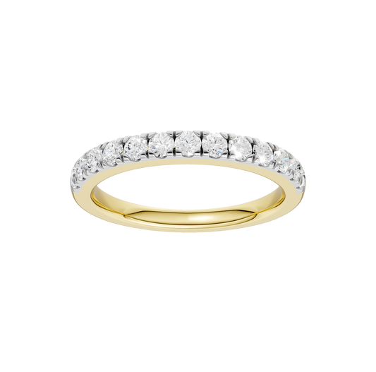 0.50ct Round Certified Lab Diamond Band