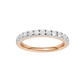 0.50ct Round Certified Lab Diamond Band