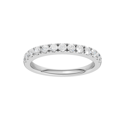 0.50ct Round Certified Lab Diamond Band